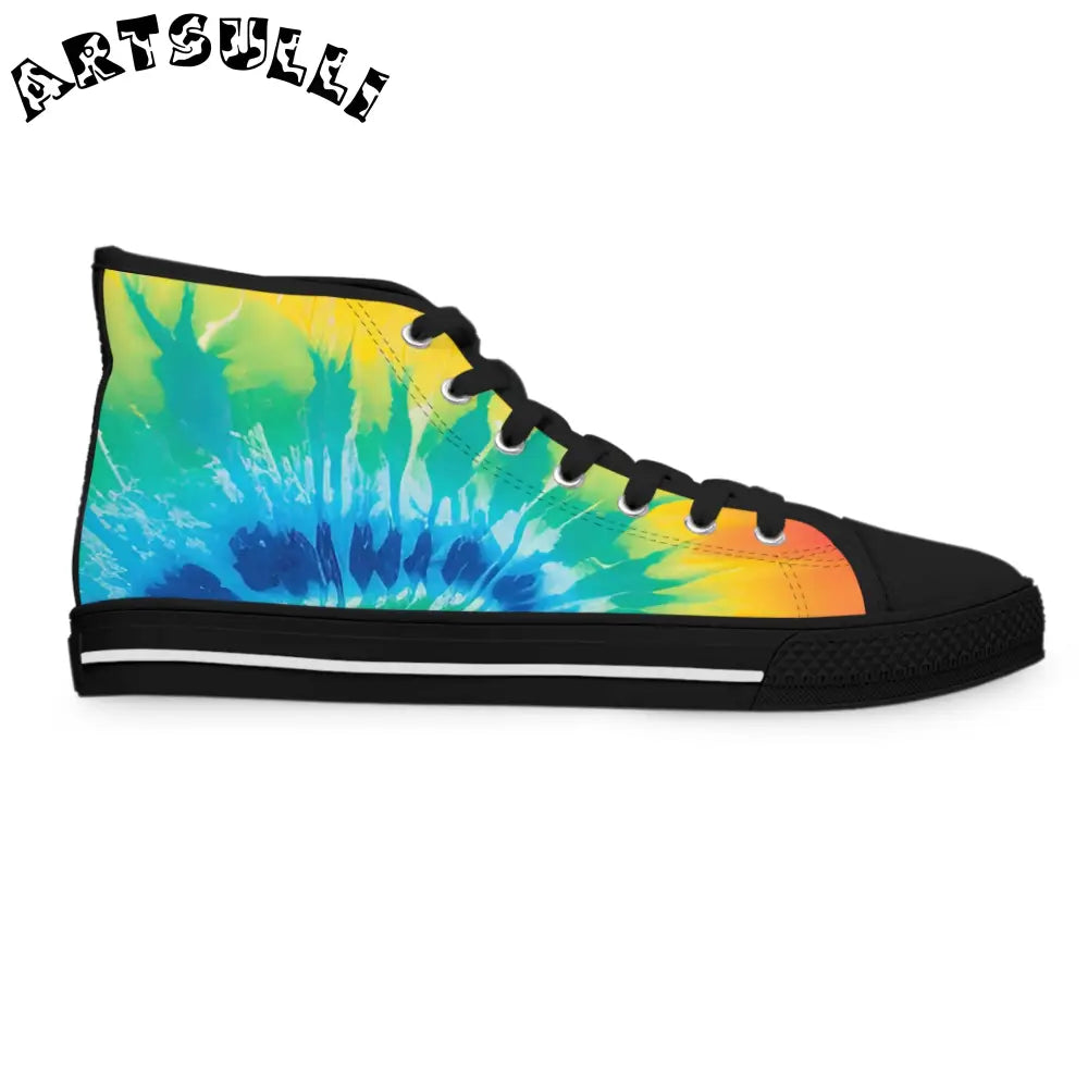 JAKKOUTTHEBXX Deodorant Memory Foam Tie-Dye High-Top Sneakers 2025