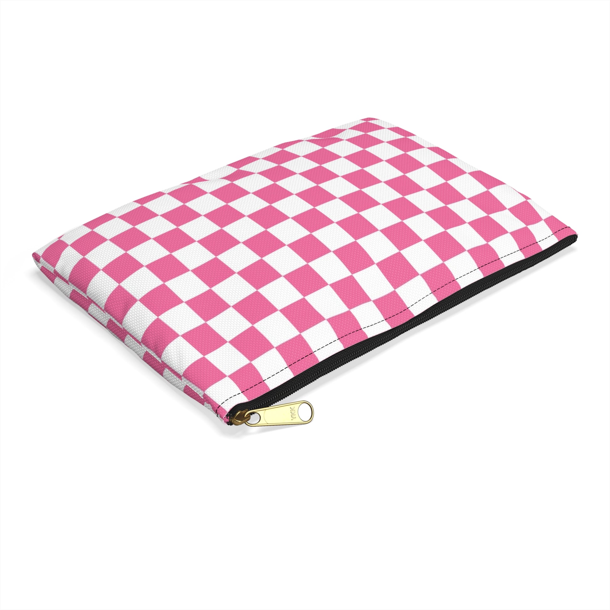 Yuyushiki Pink Check Accessory Pouch, Artsulli - Art is Long, Life is Short, Bags, , , , , , , 