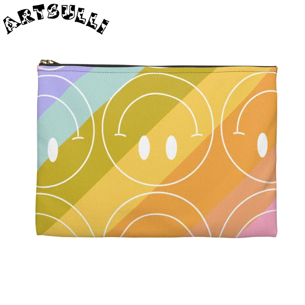 JAKKOUTTHEBXX Smiley Face x Rainbow Stripes Multi-Color Accessory