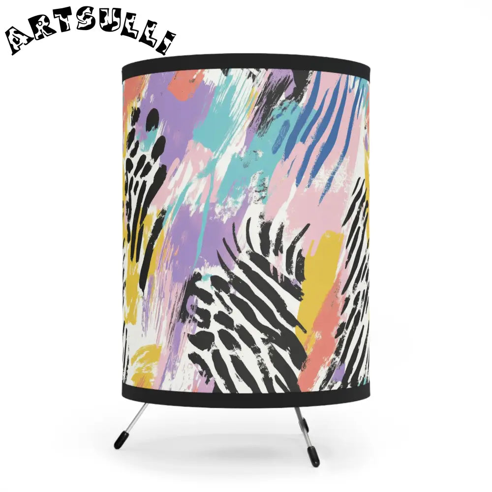 JAKKOUTTHEBXX Wild Zebra Stripes x Paint Brush Strokes Multi-Color