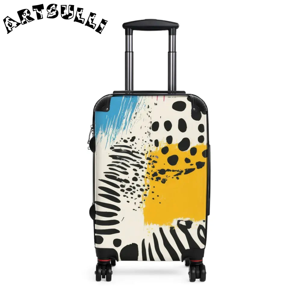 JAKKOUTTHEBXX Rae Zebra Rhapsody Suitcase JAKKOUTTHEBXX Artsulli