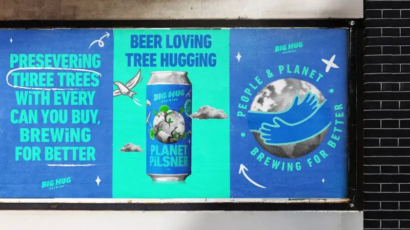 Big Hug gets a rebrand from JDO that puts purpose at the heart of craft beer