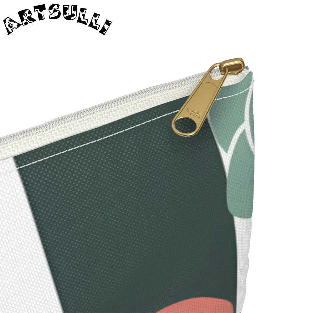 JAKKOUTTHEBXX Stripes x Roses Black and White Accessory Pouch