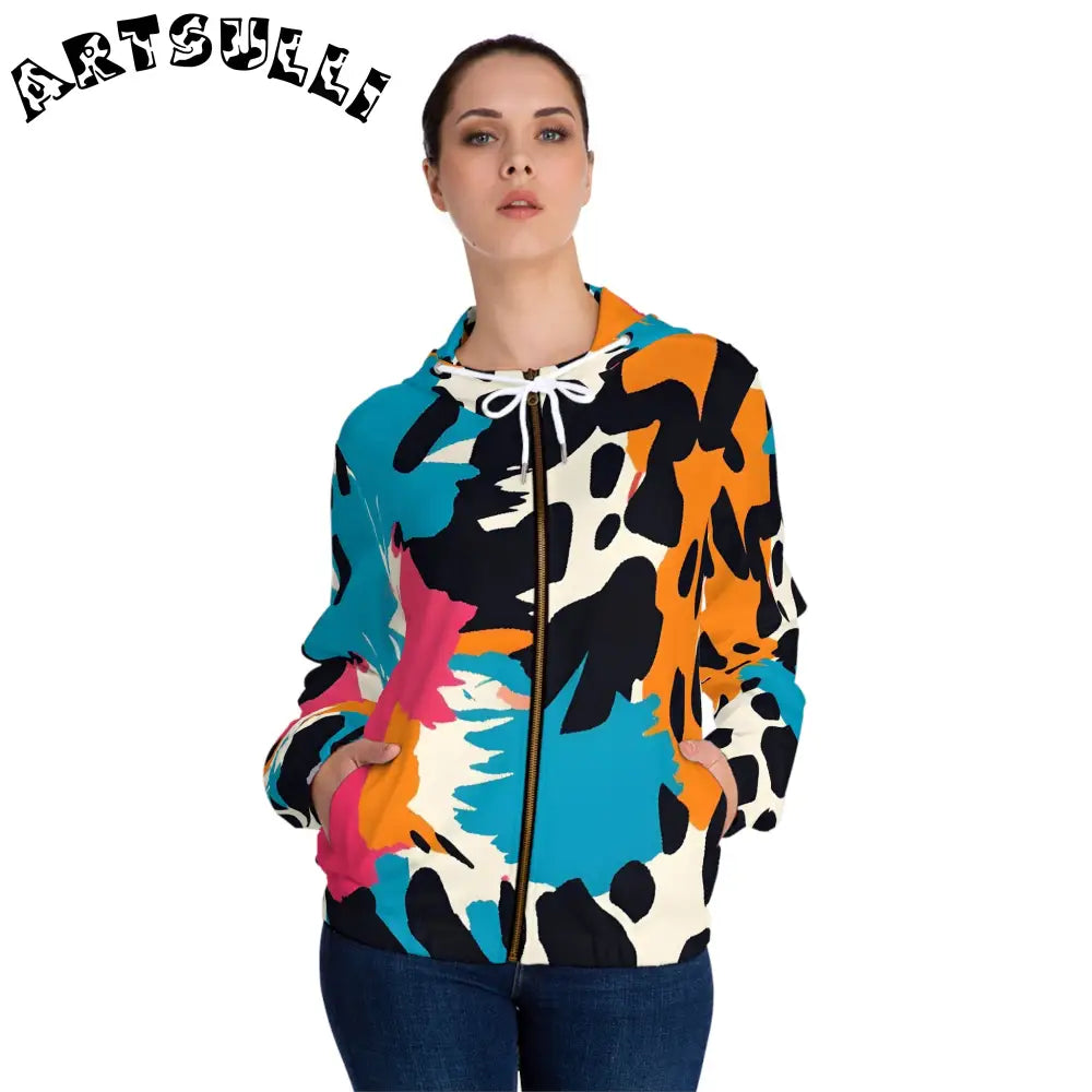 JAKKOUTTHEBXX Wild Brush Strokes x Animal Print Multi-Color Women’s
