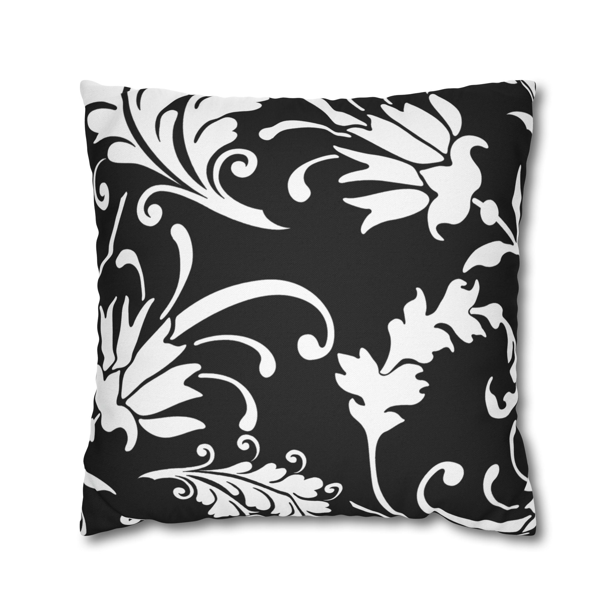 Spun Polyester Square Pillowcase, Artsulli - Art is Long, Life is Short, Home Decor, Size, 20" × 20", , , , , 21824728762816247846