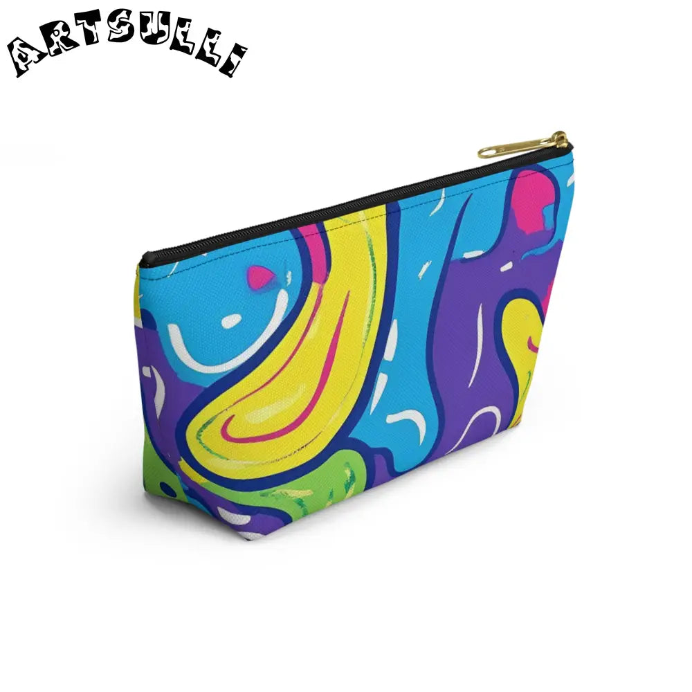 JAKKOUTTHEBXX Colorful Abstract T-Bottom Pouch 2025