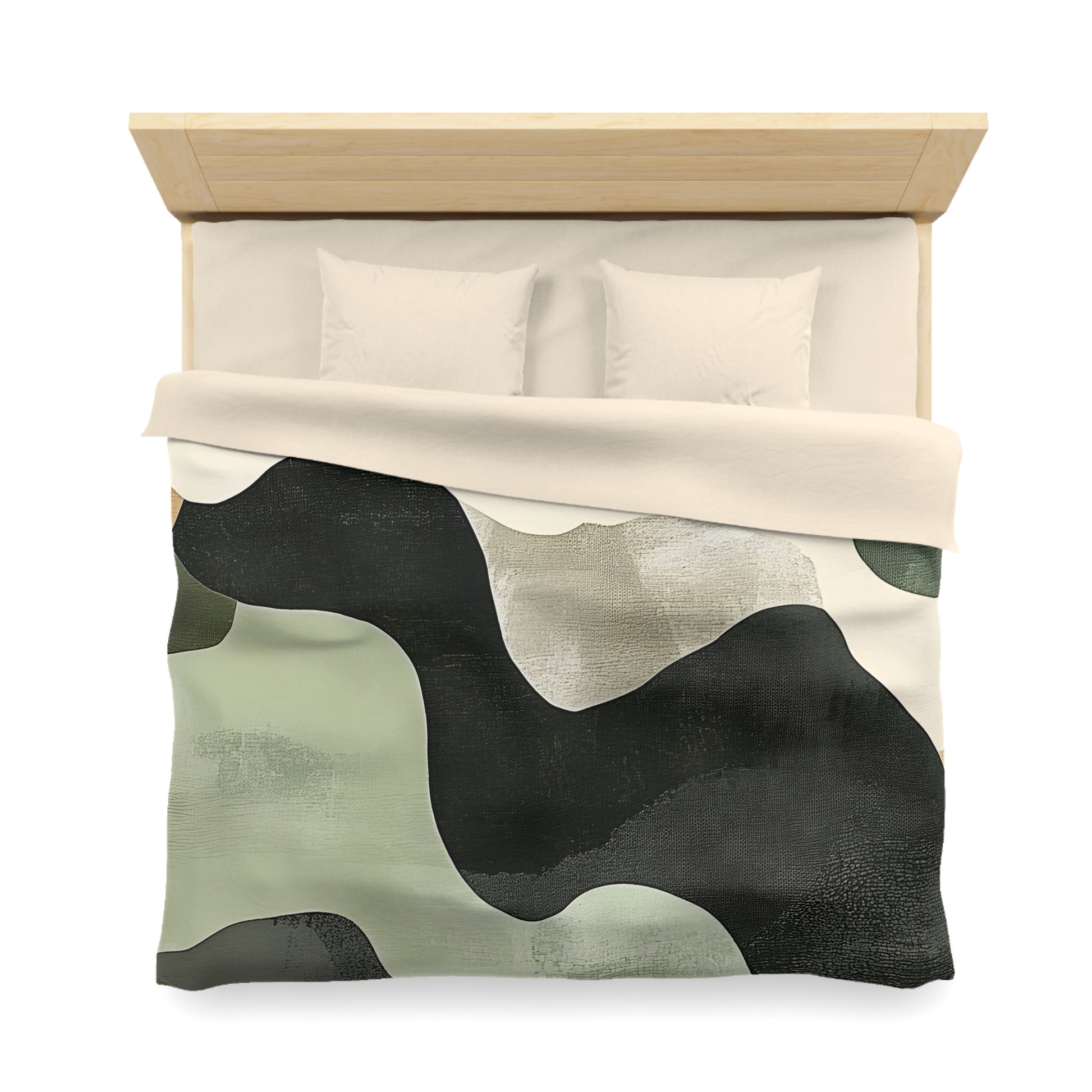Camo Art Microfiber Duvet Cover, Artsulli - Art is Long, Life is Short, Home Decor, , , , , , , 