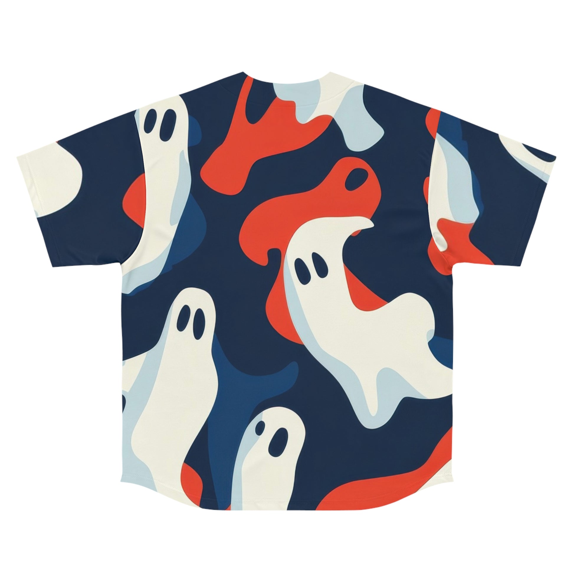 Camo Ghosts Men's Baseball Jersey (AOP), Artsulli - Art is Long, Life is Short, All Over Prints, , , , , , , 