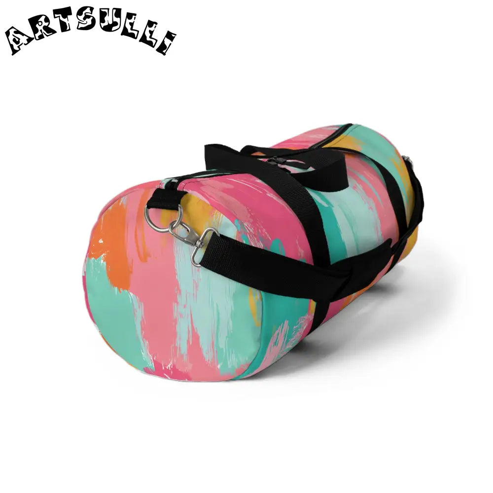 JAKKOUTTHEBXX Preppy Pixel Bloom II Duffel Bag JAKKOUTTHEBXX