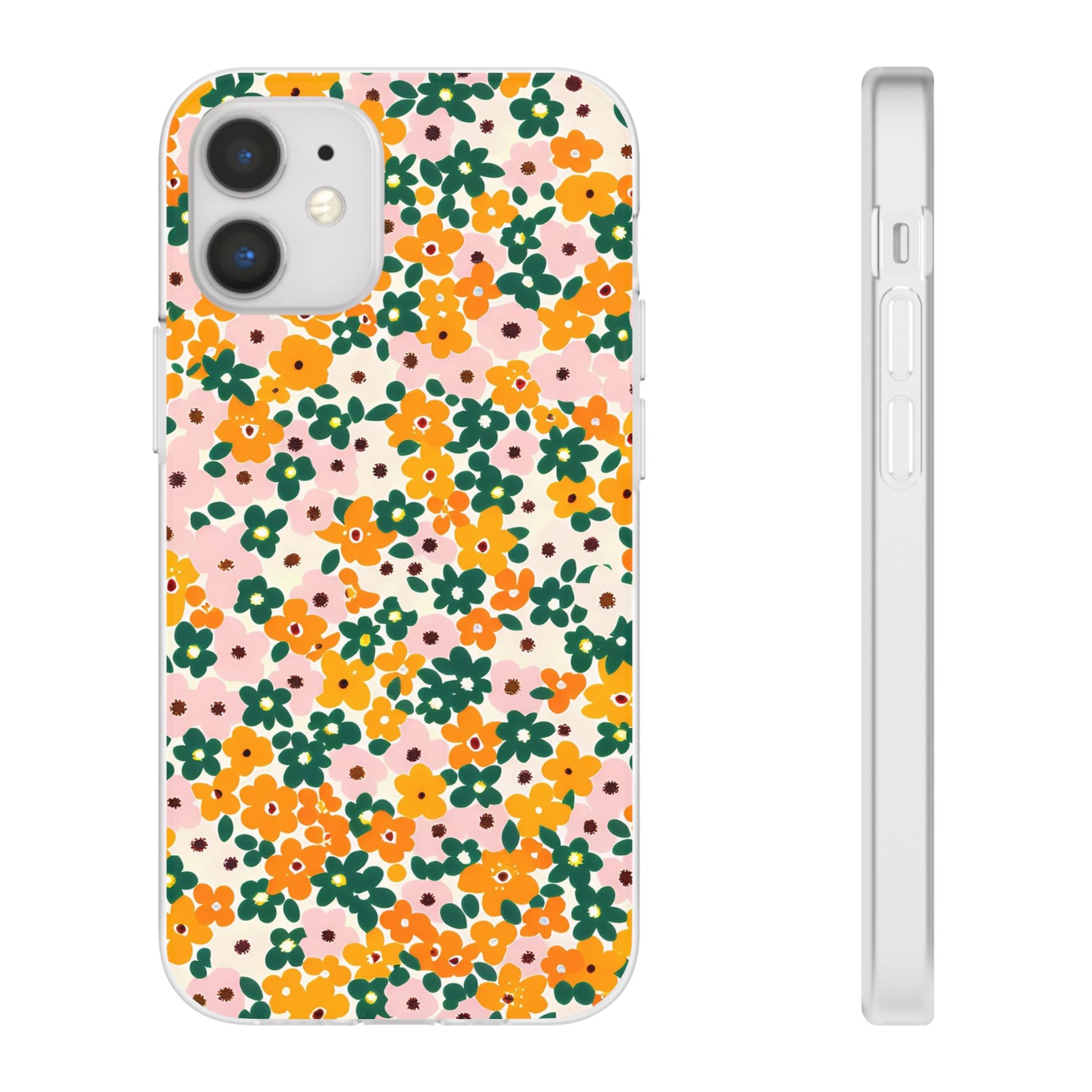 Vibrant Floral Flexi Case, Artsulli - Art is Long, Life is Short, Phone Case, Size, iPhone 12 Mini with gift packaging, , , , , 31022897746499296577