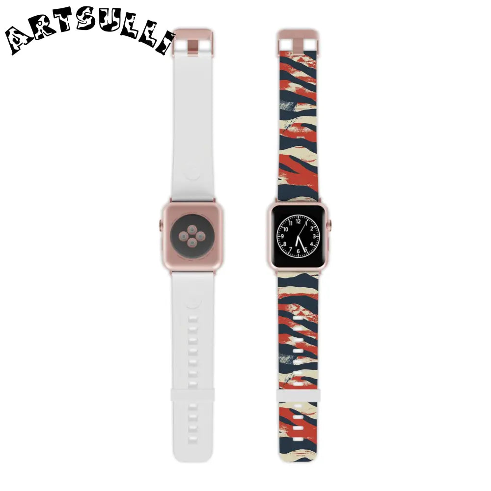 JAKKOUTTHEBXX Capricious Tiger Wave Watch Band for Apple Watch