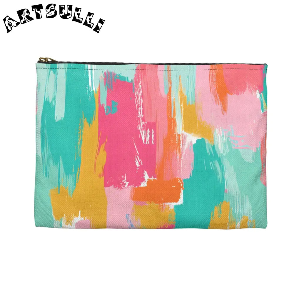 JAKKOUTTHEBXX Preppy Pixel Bloom II Accessory Pouch JAKKOUTTHEBXX