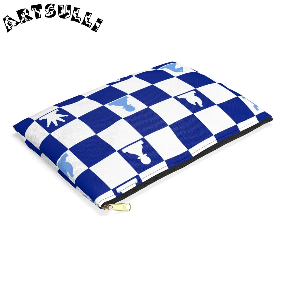 JAKKOUTTHEBXX Chessboard Zipper Pouch 2025