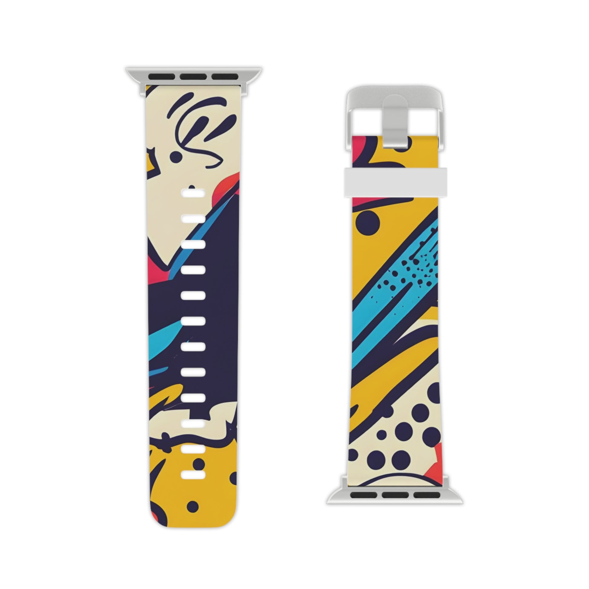 Comic x Pop Art II Watch Band for Apple Watch, Artsulli - Art is Long, Life is Short, Accessories, , , , , , , 