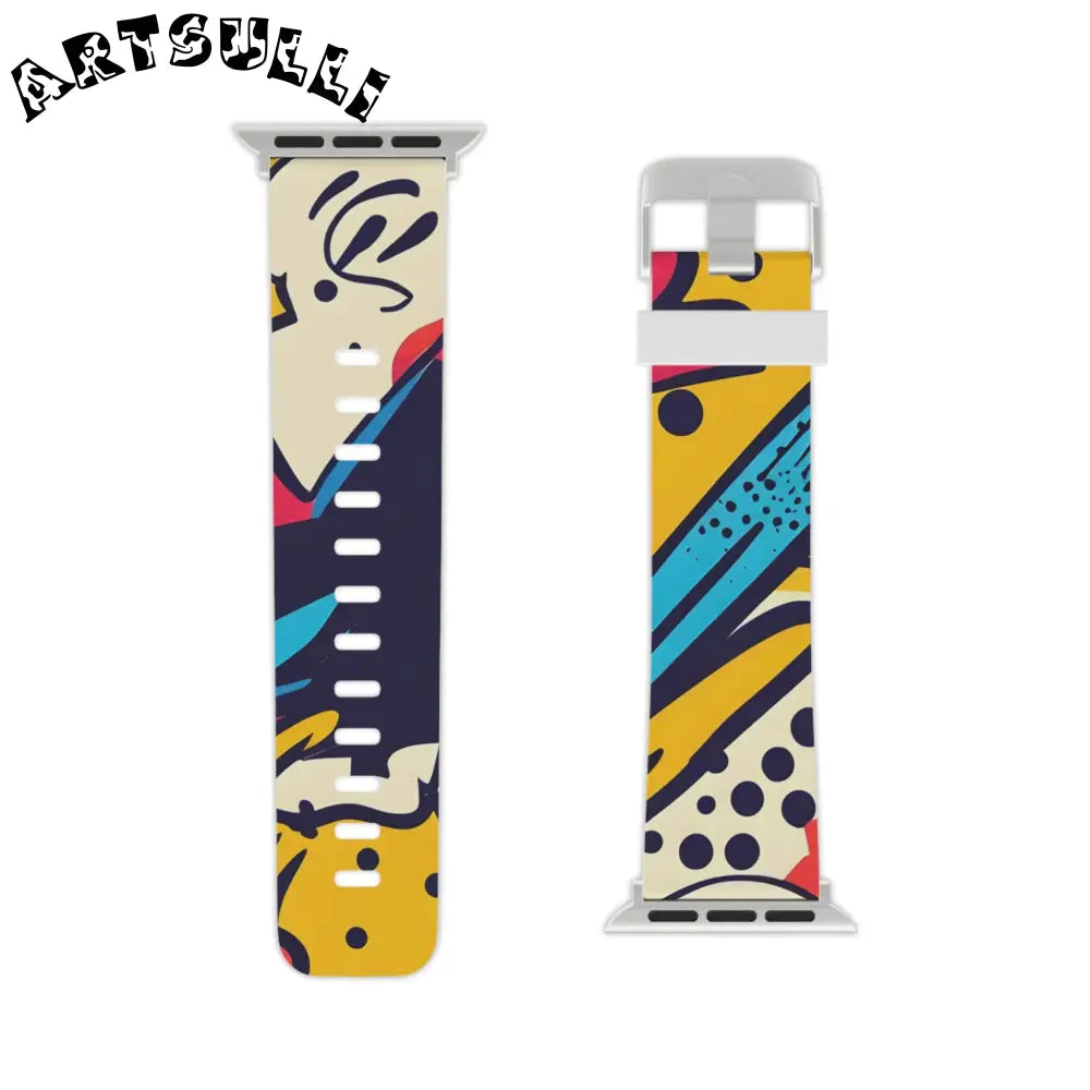 JAKKOUTTHEBXX Comic x Pop Art II Watch Band for Apple Watch