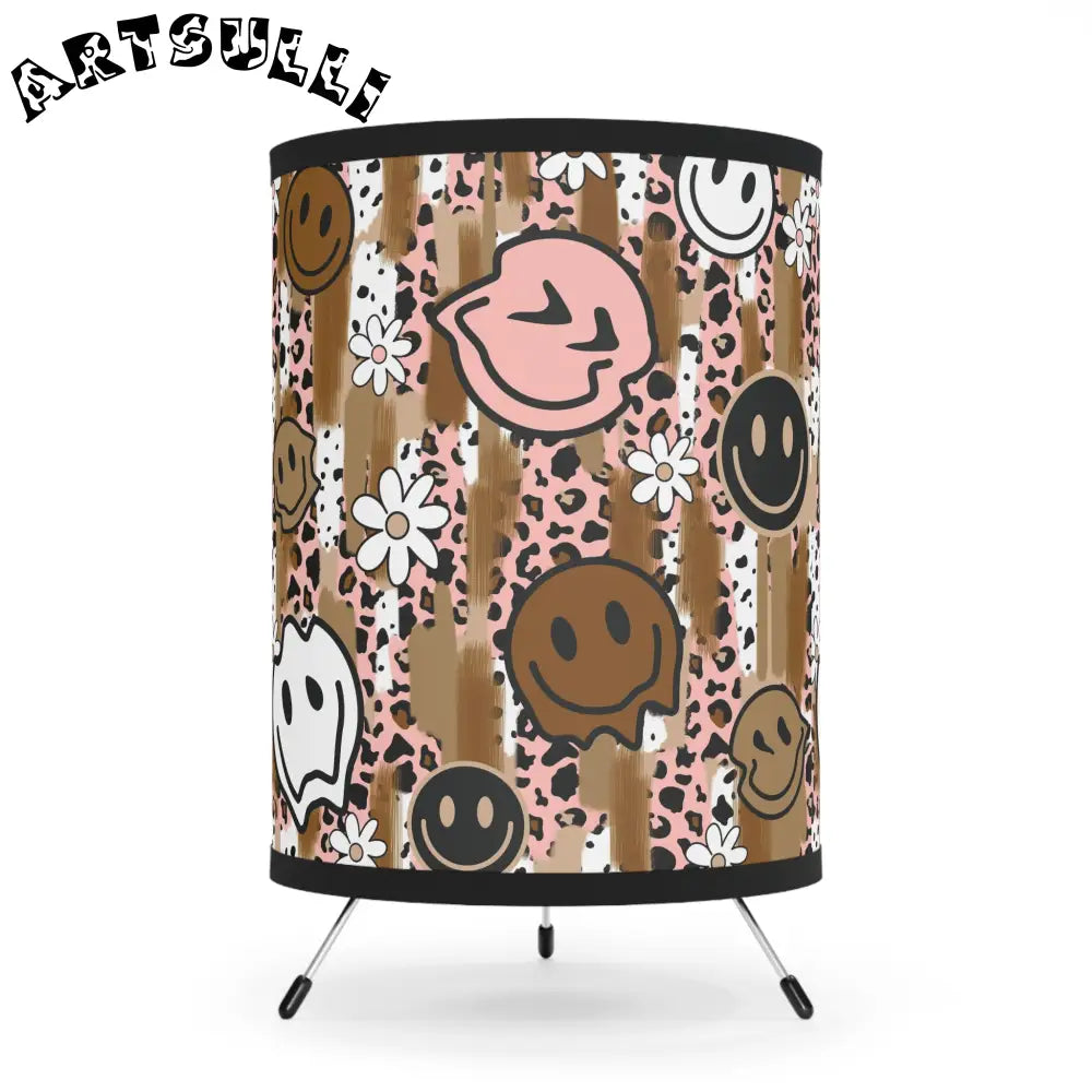 JAKKOUTTHEBXX Sutfin Ghosts Pop Art Tripod Lamp with High-Res