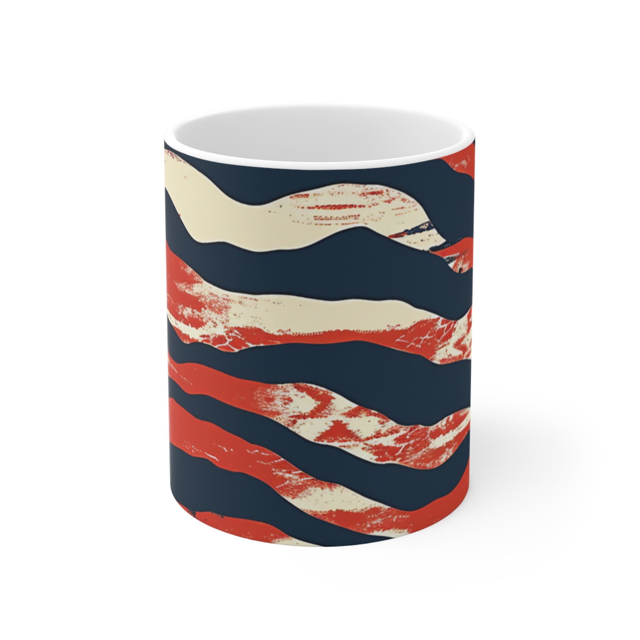 Camo Tiger Stripes Mug 11oz, Artsulli - Art is Long, Life is Short, Mug, Size, 11oz, , , , , 17799111209570