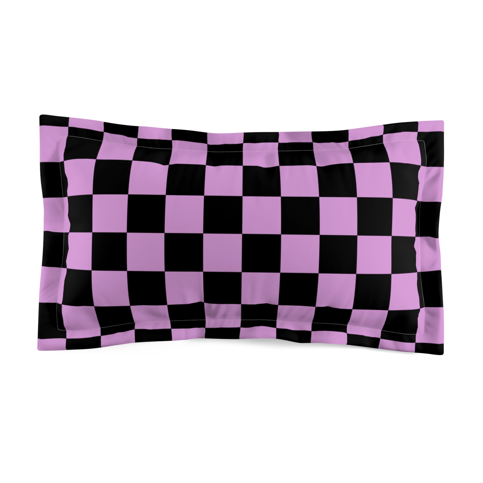 Pixel Punk Vision Microfiber Pillow Sham, Artsulli - Art is Long, Life is Short, Home Decor, Size, King, , , , , 64874996799265674233