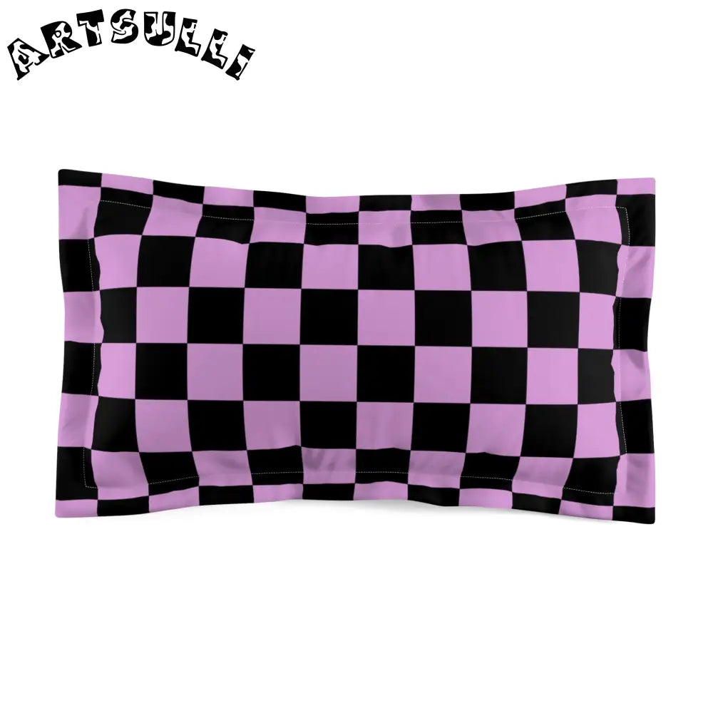 JAKKOUTTHEBXX Pixel Punk Vision Microfiber Pillow Sham JAKKOUTTHEBXX