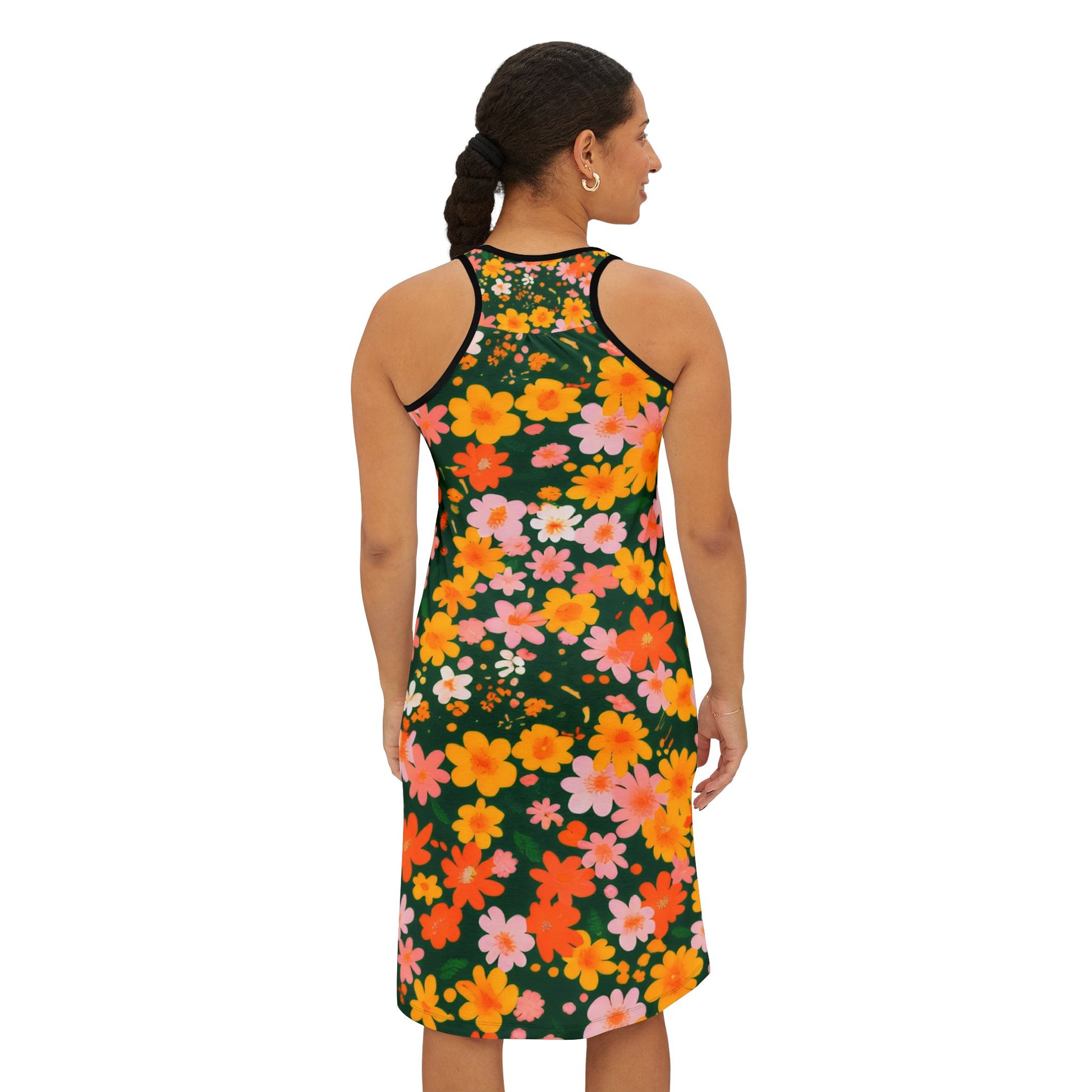Women's Racerback Dress (AOP), Artsulli - Art is Long, Life is Short, Tank Top, , , , , , , 