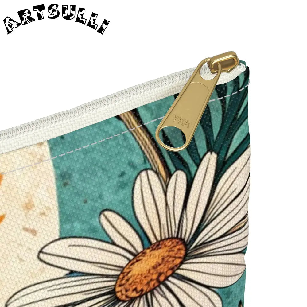 JAKKOUTTHEBXX Retro Daisy Dream Accessory Pouch JAKKOUTTHEBXX