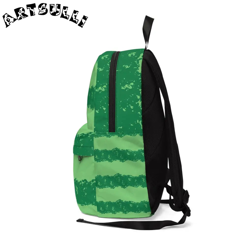 JAKKOUTTHEBXX Watermelon Green Unisex Classic Backpack JAKKOUTTHEBXX