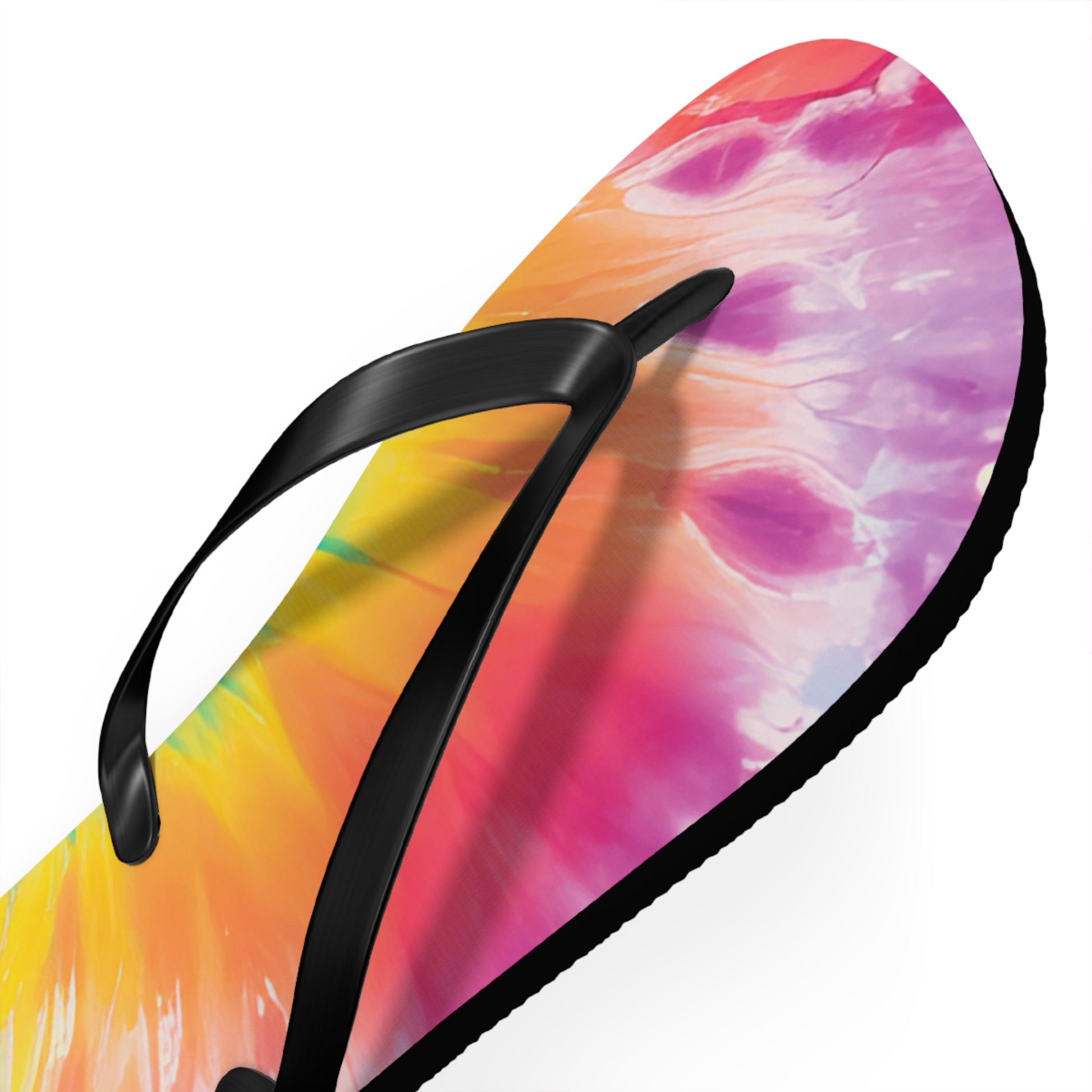 Tie Dye Flip Flops, Artsulli - Art is Long, Life is Short, Shoes, , , , , , , 