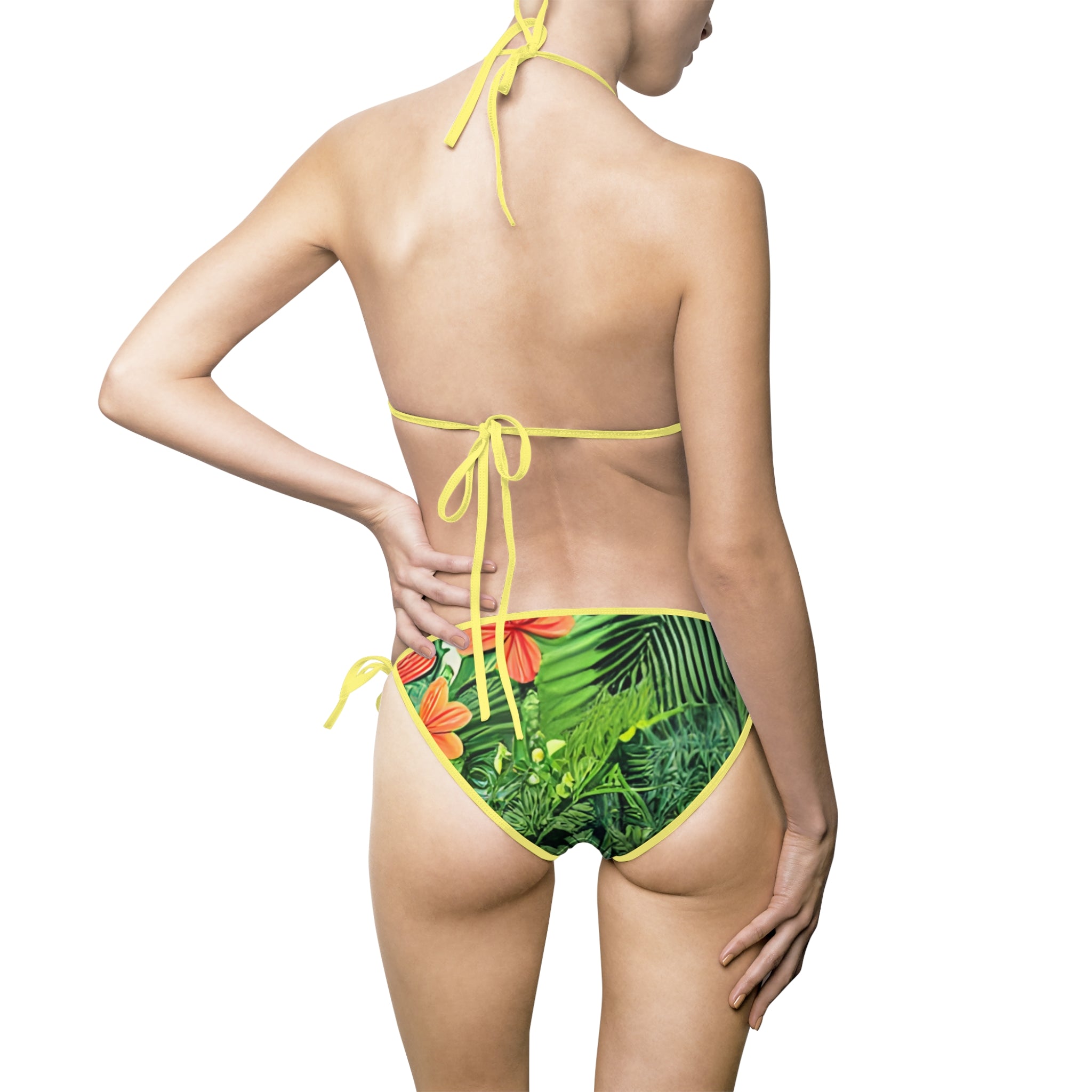 Jungle Zebra Art Women's Bikini Swimsuit (AOP)