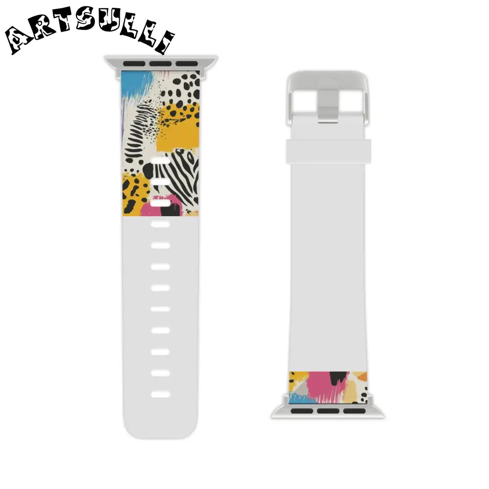 JAKKOUTTHEBXX Rae Zebra Rhapsody Watch Band for Apple Watch