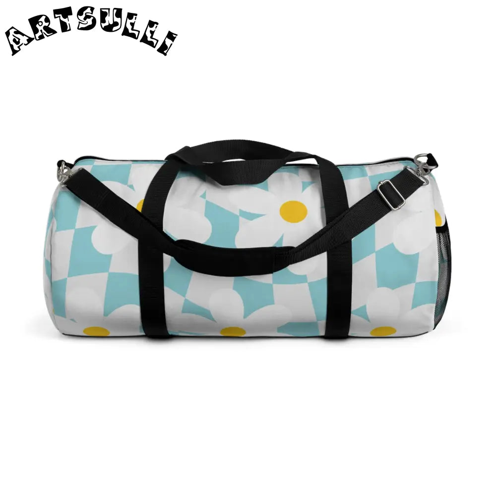 JAKKOUTTHEBXX Trippy Check Garden II Duffel Bag JAKKOUTTHEBXX
