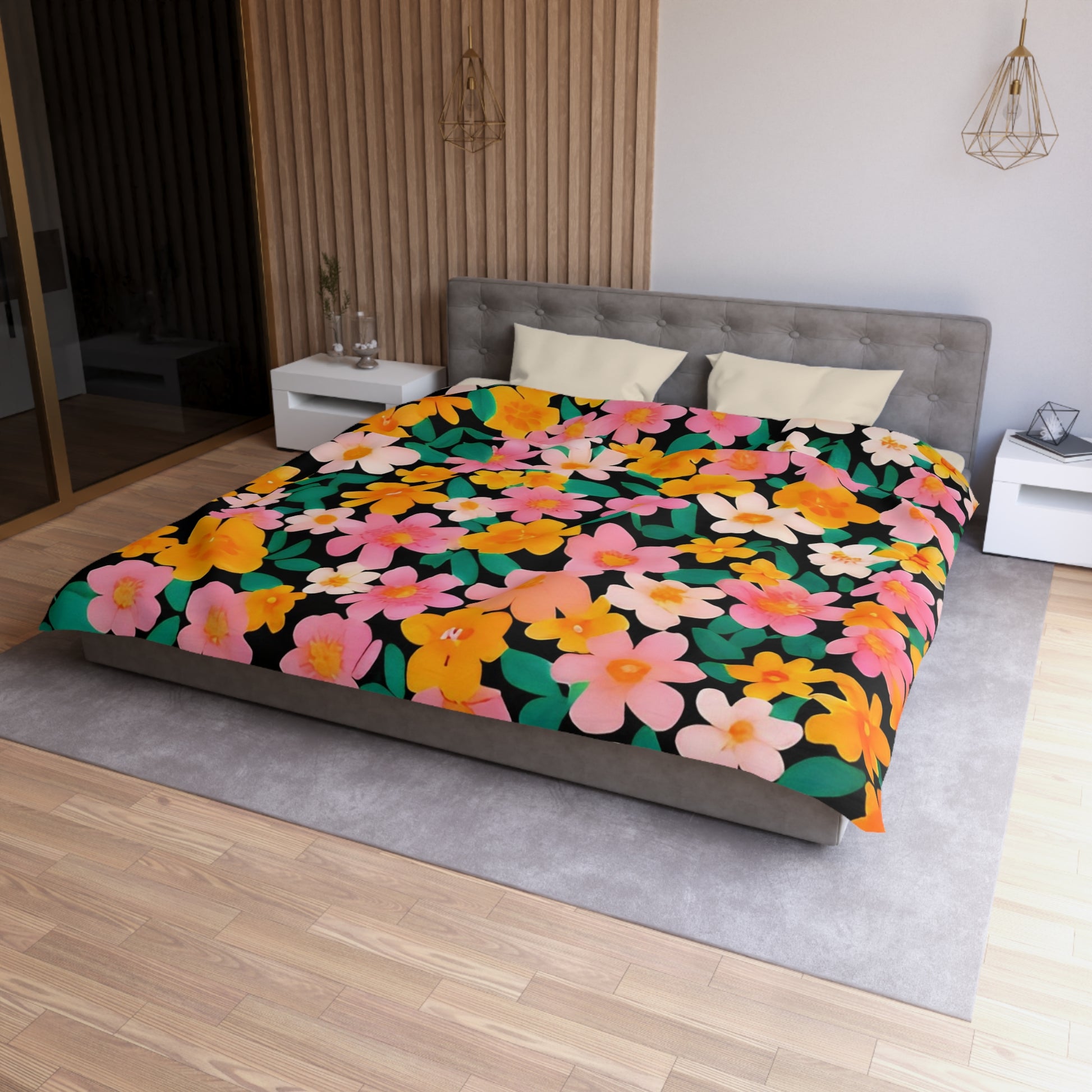 Microfiber Duvet Cover, Artsulli - Art is Long, Life is Short, Home Decor, , , , , , , 