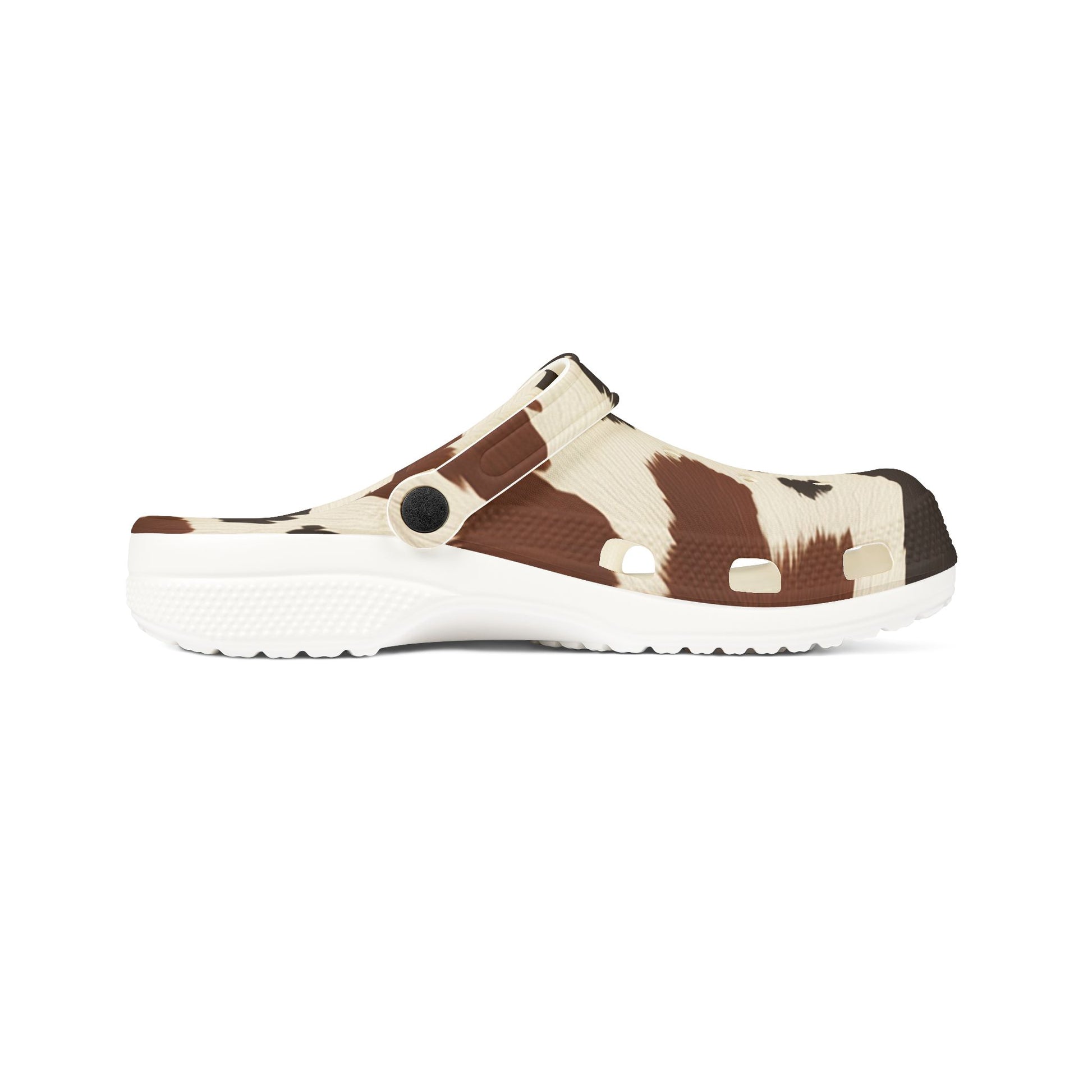 Artisanal Hide Map EVA Foam Rubber Shoes (AOP), Artsulli - Art is Long, Life is Short, Shoes, , , , , , , 