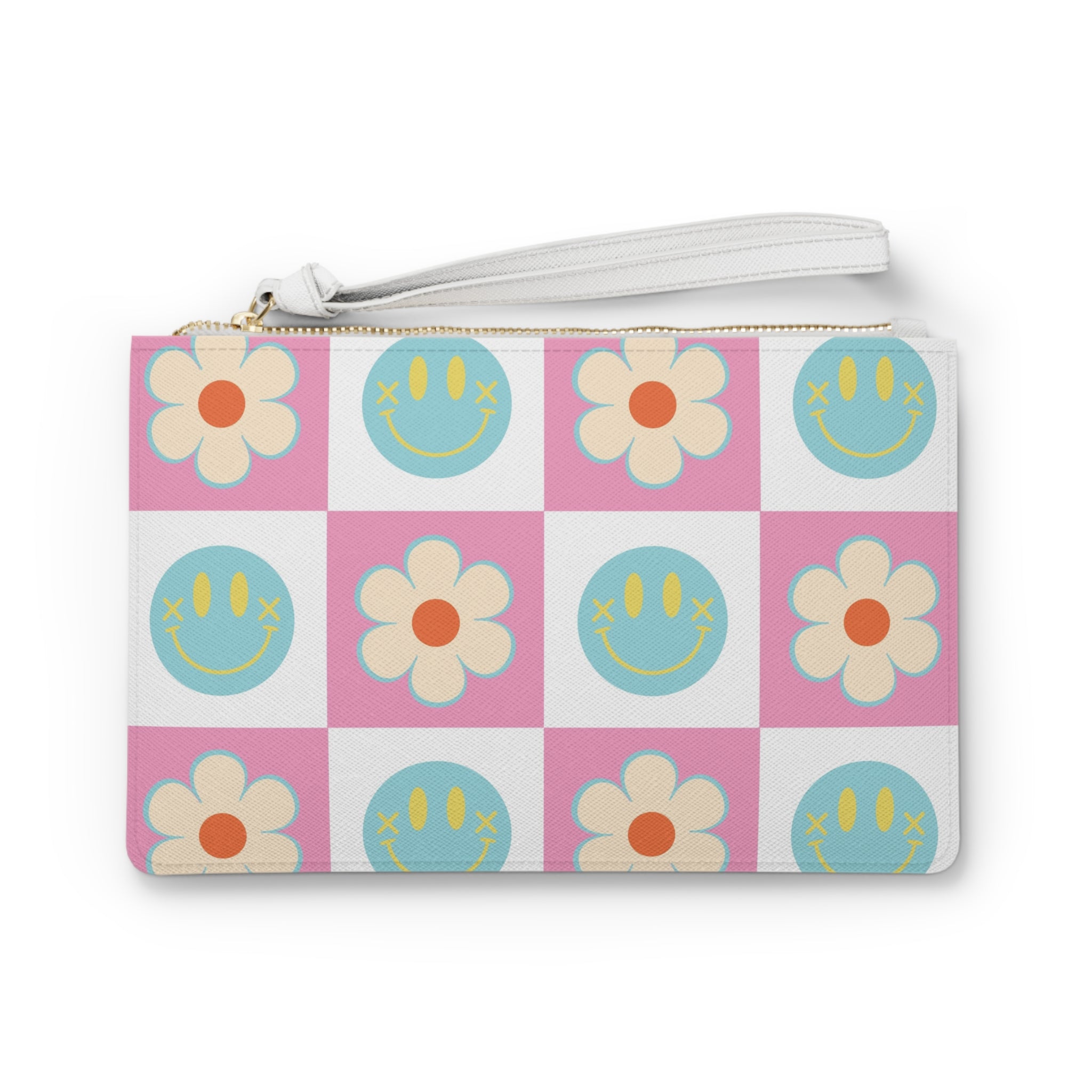 Madotsukis Grin Bloom Clutch Bag, Artsulli - Art is Long, Life is Short, Bags, Size, One size, , , , , 17517727415893353734