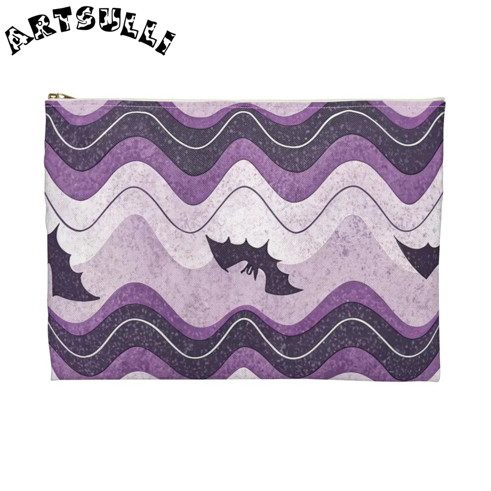 JAKKOUTTHEBXX Bat Wave Accessory Pouch JAKKOUTTHEBXX Artsulli - Art