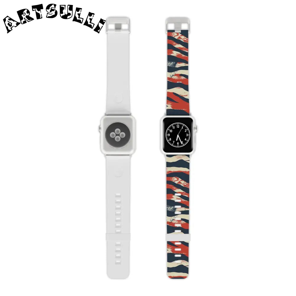 JAKKOUTTHEBXX Capricious Tiger Wave Watch Band for Apple Watch