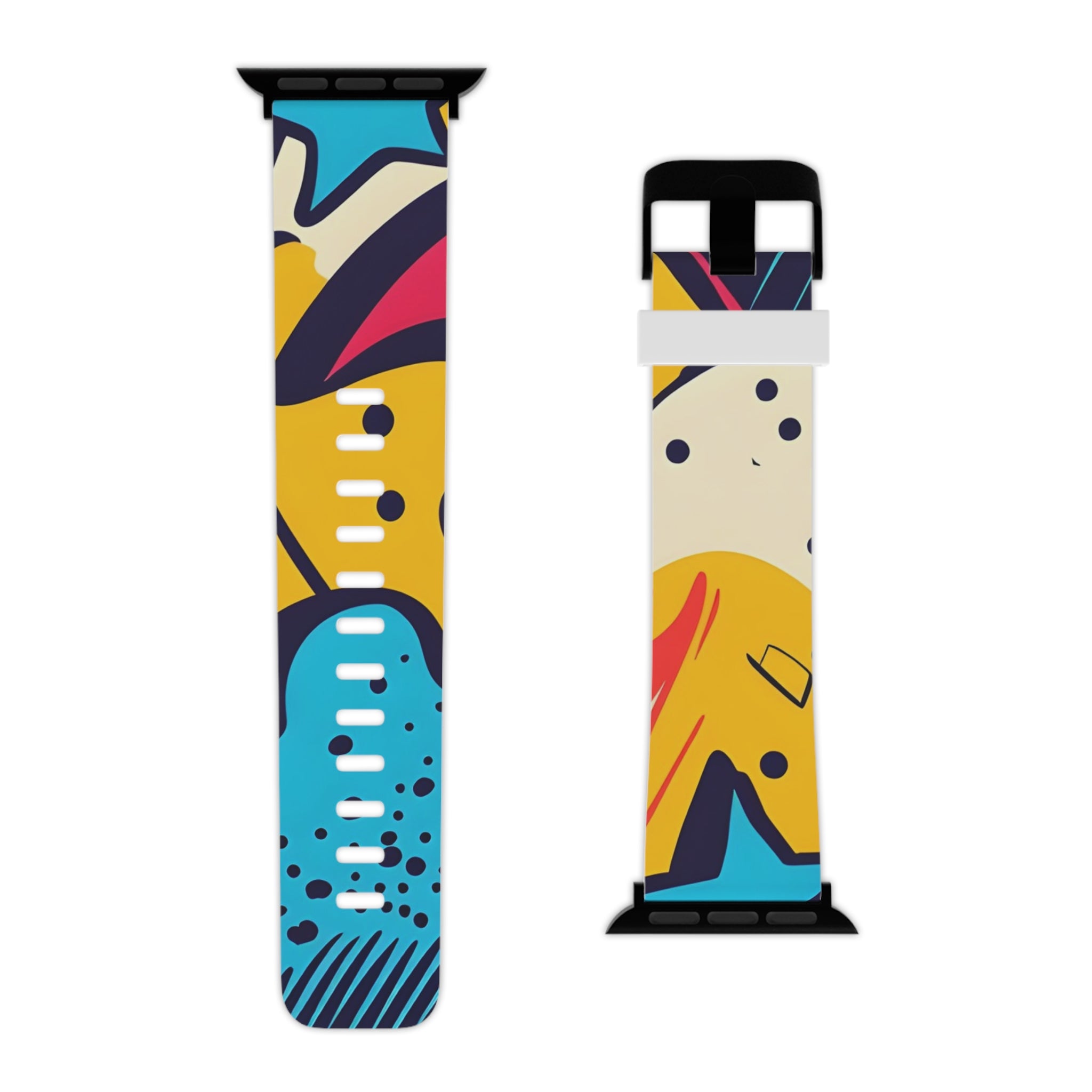 Comic x Pop Art Watch Band for Apple Watch, Artsulli - Art is Long, Life is Short, Accessories, , , , , , , 