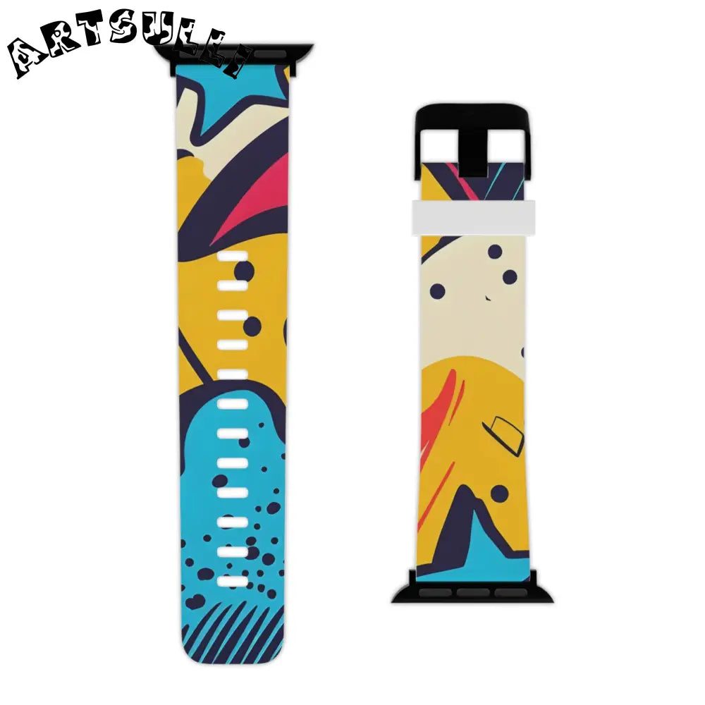 JAKKOUTTHEBXX Comic x Pop Art Watch Band for Apple Watch