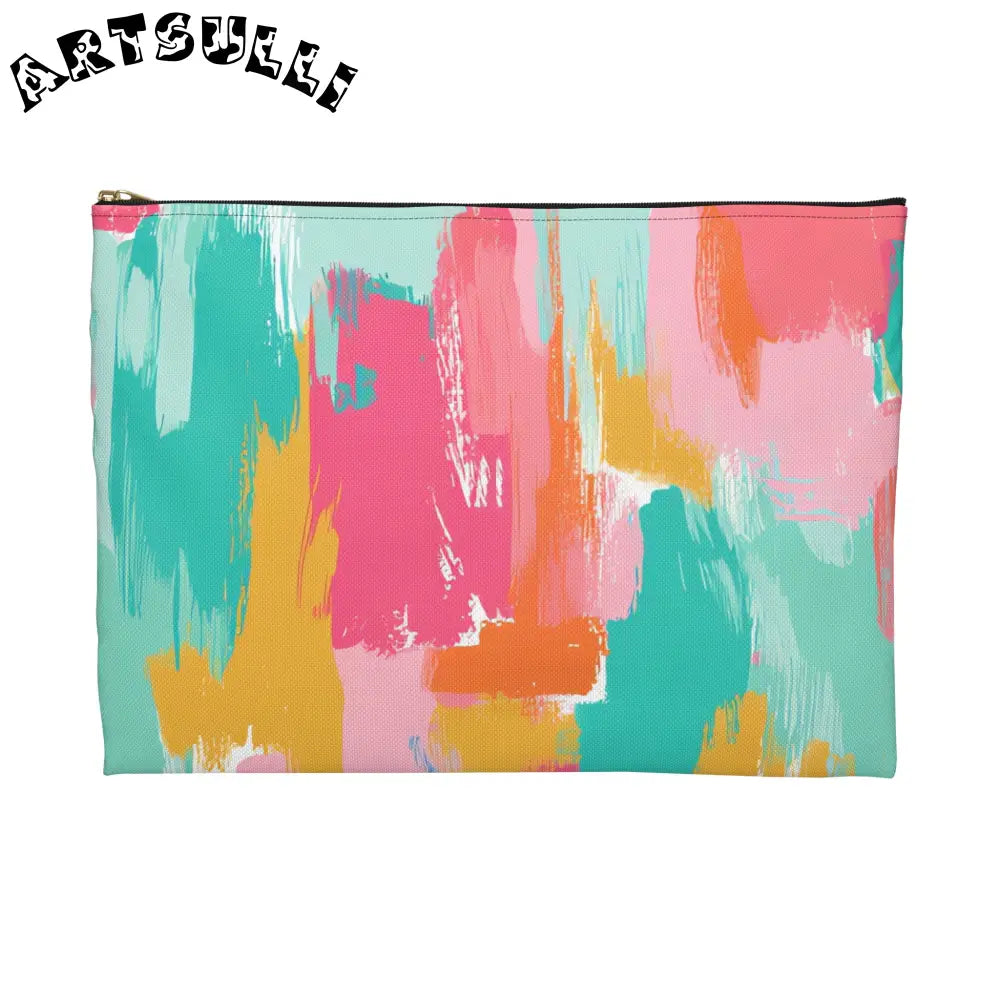 JAKKOUTTHEBXX Preppy Pixel Bloom II Accessory Pouch JAKKOUTTHEBXX