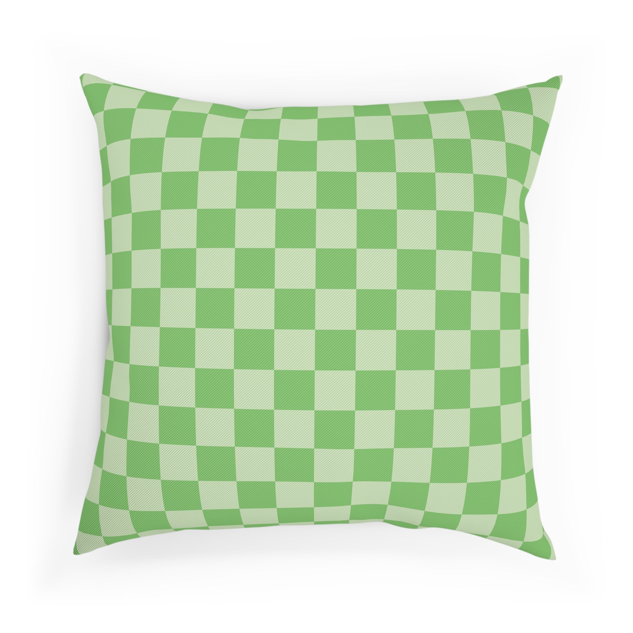 Checkerboard Green Cushion, Artsulli - Art is Long, Life is Short, Home Decor, , , , , , , 