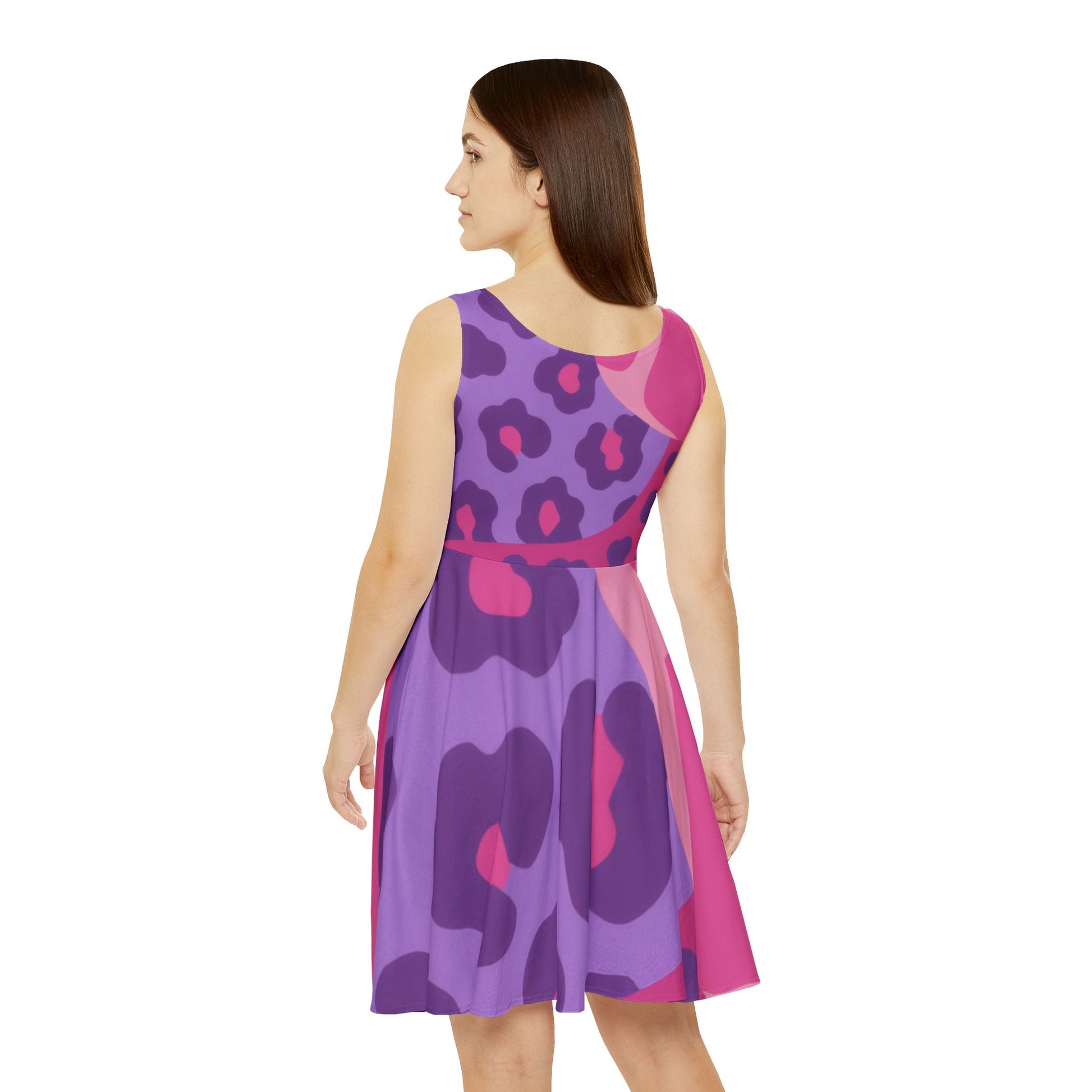 Women's Skater Dress (AOP), Artsulli - Art is Long, Life is Short, All Over Prints, , , , , , , 