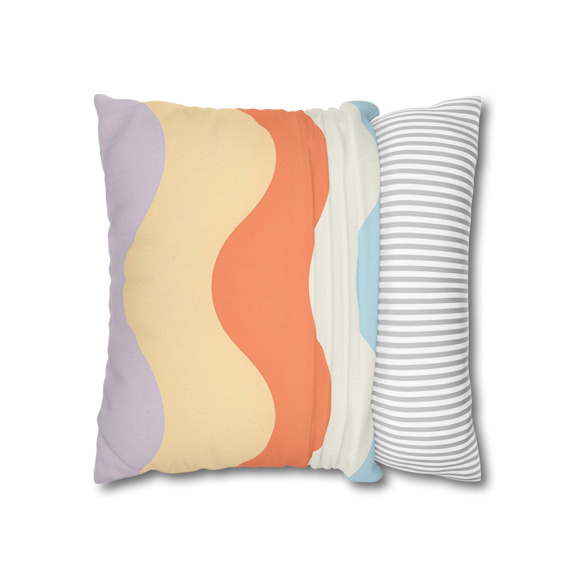 Spun Polyester Square Pillowcase, Artsulli - Art is Long, Life is Short, Home Decor, , , , , , , 