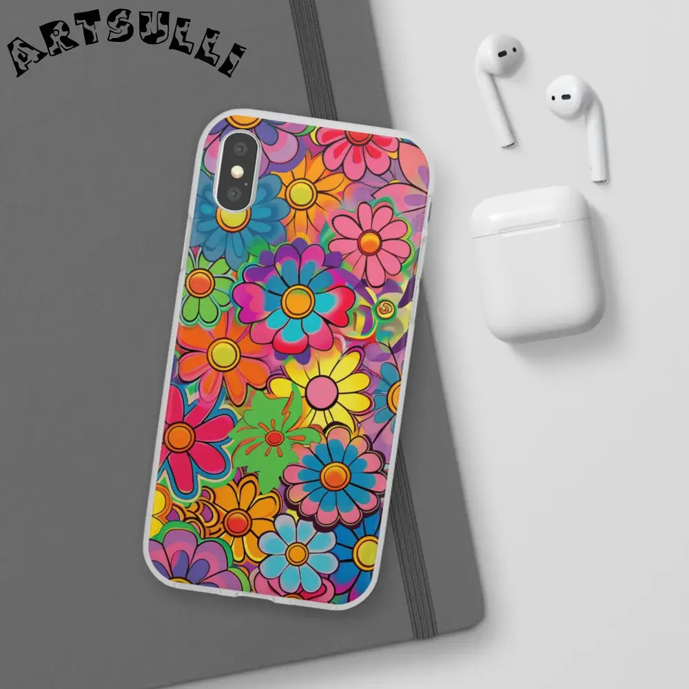 JAKKOUTTHEBXX Chromatic Daisy Dream Flexi Cases JAKKOUTTHEBXX