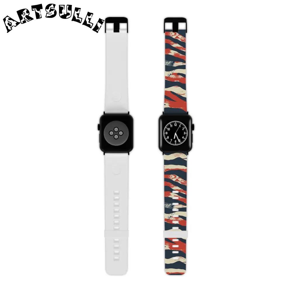 JAKKOUTTHEBXX Capricious Tiger Wave Watch Band for Apple Watch