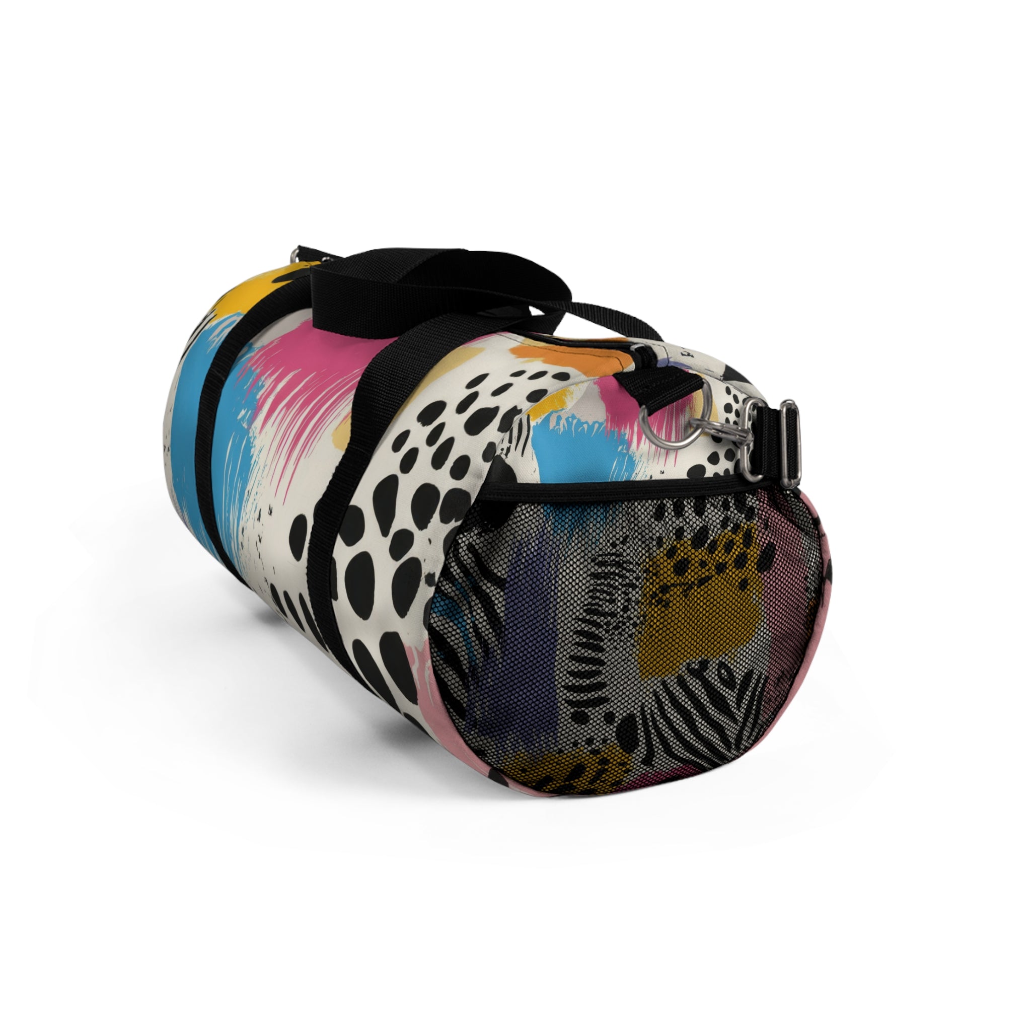 Rae Zebra Rhapsody II Duffel Bag, Artsulli - Art is Long, Life is Short, Bags, , , , , , , 
