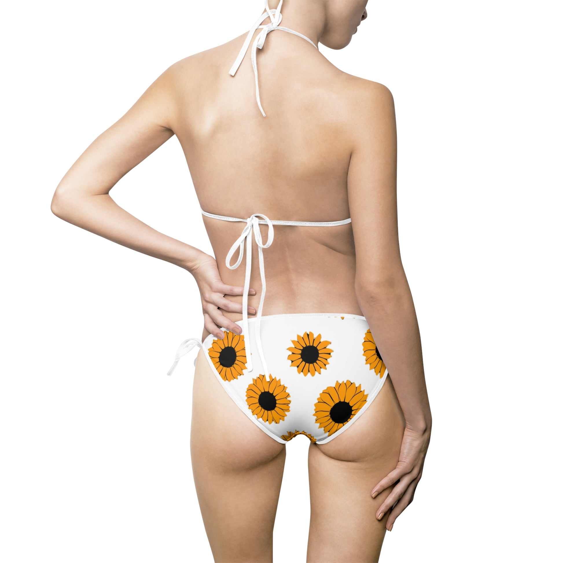 Sunflowers Women's Bikini Swimsuit (AOP), Artsulli - Art is Long, Life is Short, All Over Prints, , , , , , , 