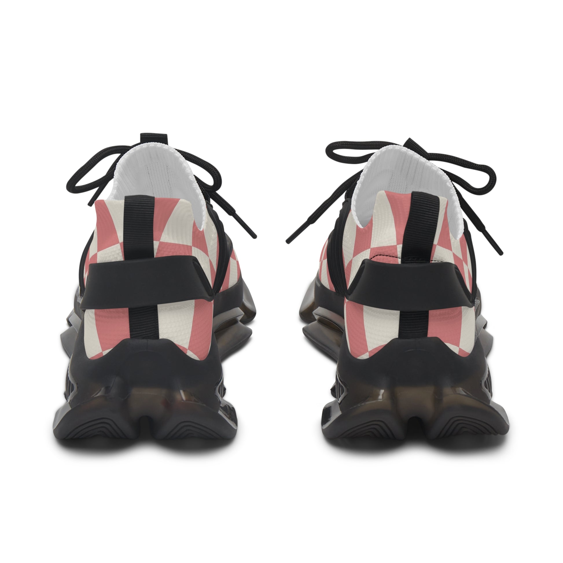 Retro Checkered Grassland Sprites Women's Mesh Sneakers, Artsulli - Art is Long, Life is Short, Shoes, , , , , , , 