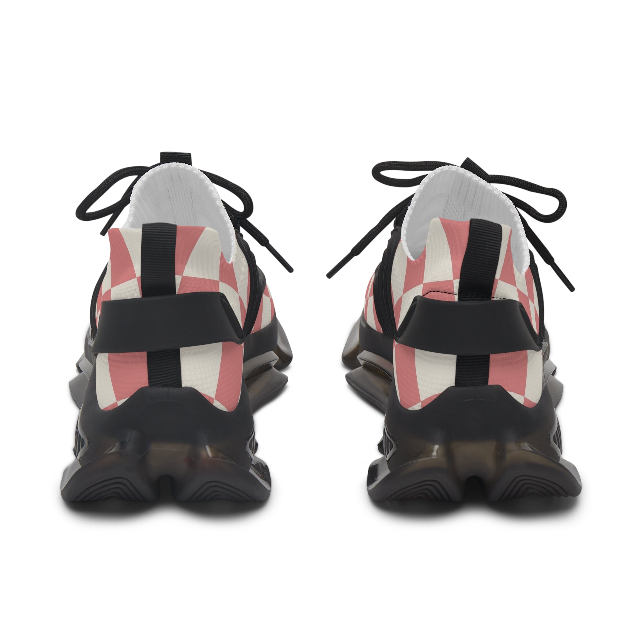 Retro Checkered Grassland Sprites Women's Mesh Sneakers, Artsulli - Art is Long, Life is Short, Shoes, , , , , , , 
