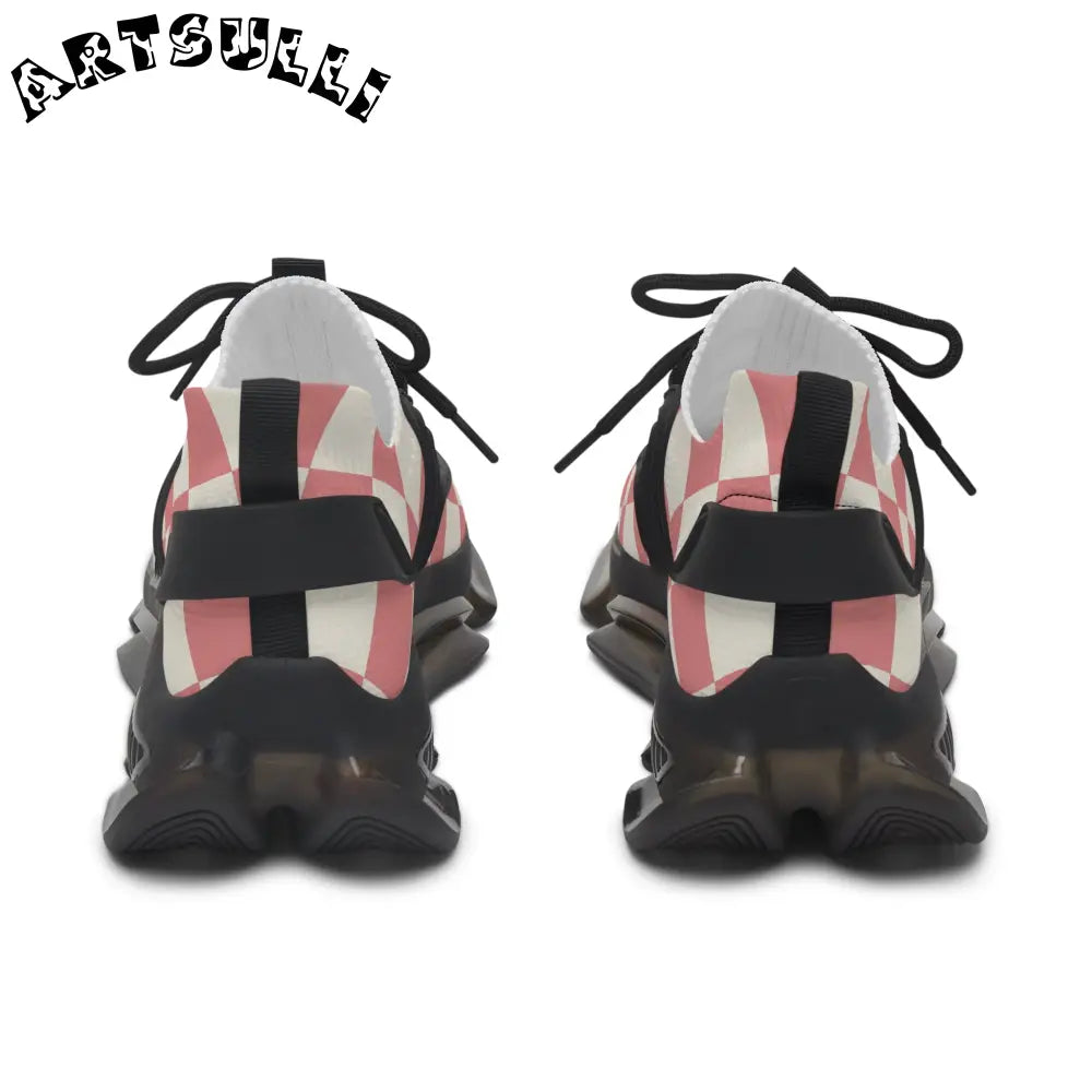 JAKKOUTTHEBXX Retro Checkered Grassland Sprites Women’s Mesh