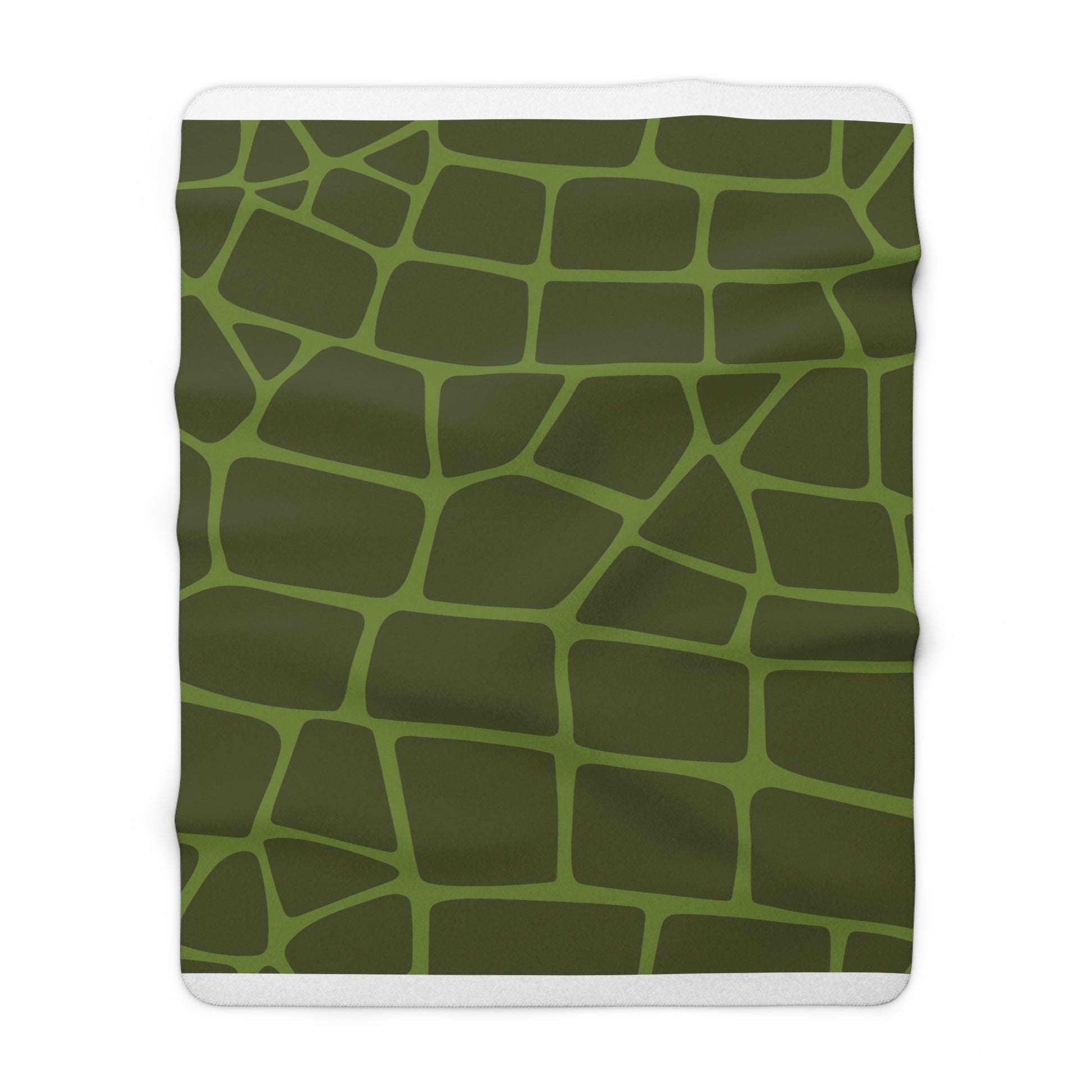 Giraffe Army Sherpa Fleece Blanket, Artsulli - Art is Long, Life is Short, Home Decor, Size, 60" × 80", , , , , 60091426518272