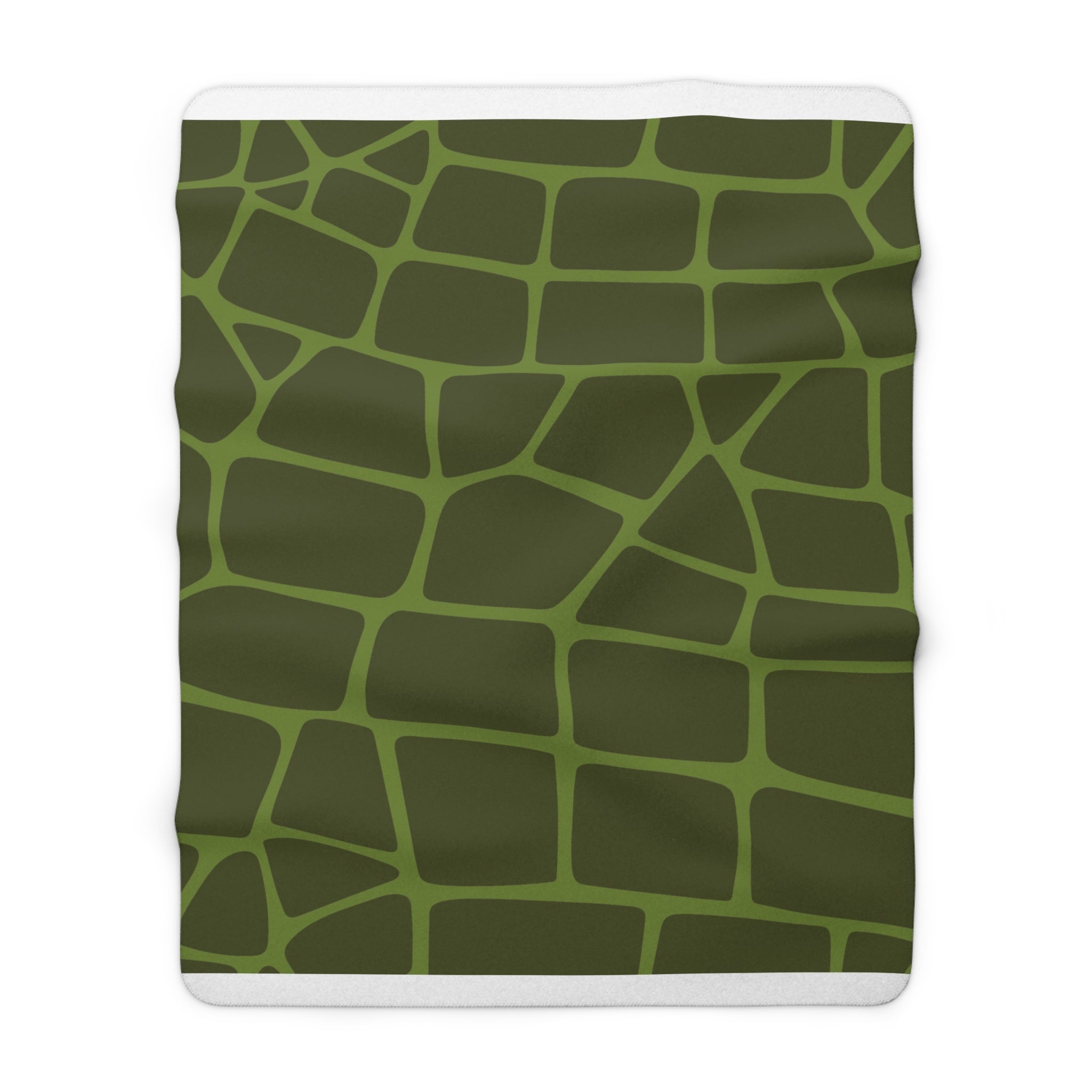 Giraffe Army Sherpa Fleece Blanket, Artsulli - Art is Long, Life is Short, Home Decor, Size, 60" × 80", , , , , 60091426518272